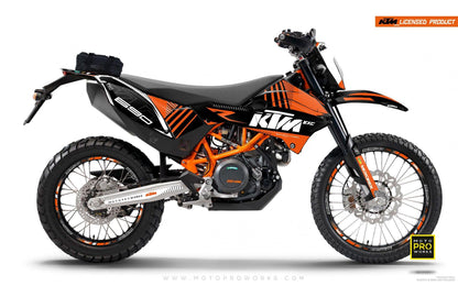 KTM GRAPHIC KIT - "VIBE" (solidorange) - MotoProWorks | Decals and Bike Graphic kit