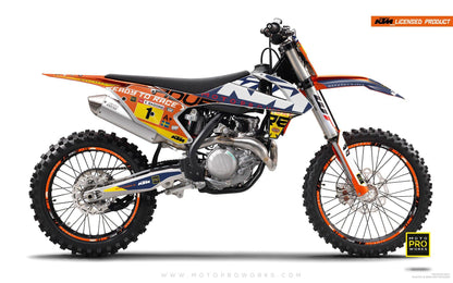 KTM GRAPHIC KIT - "WAYPOINTER" (dawn) - MotoProWorks | Decals and Bike Graphic kit