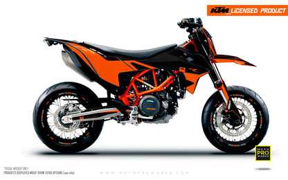 KTM GRAPHICS - 690 SMC-R "Carera" (Orange) - MotoProWorks