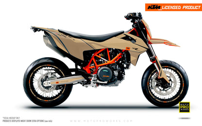 KTM GRAPHICS - 690 SMC-R "Carera" (Sand) - MotoProWorks
