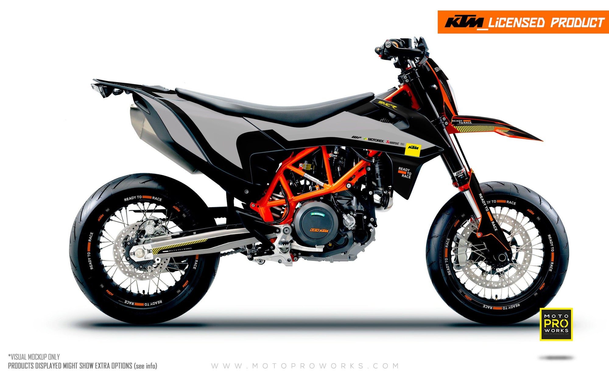 KTM GRAPHICS - 690 SMC-R "Sprint" (Grey)
