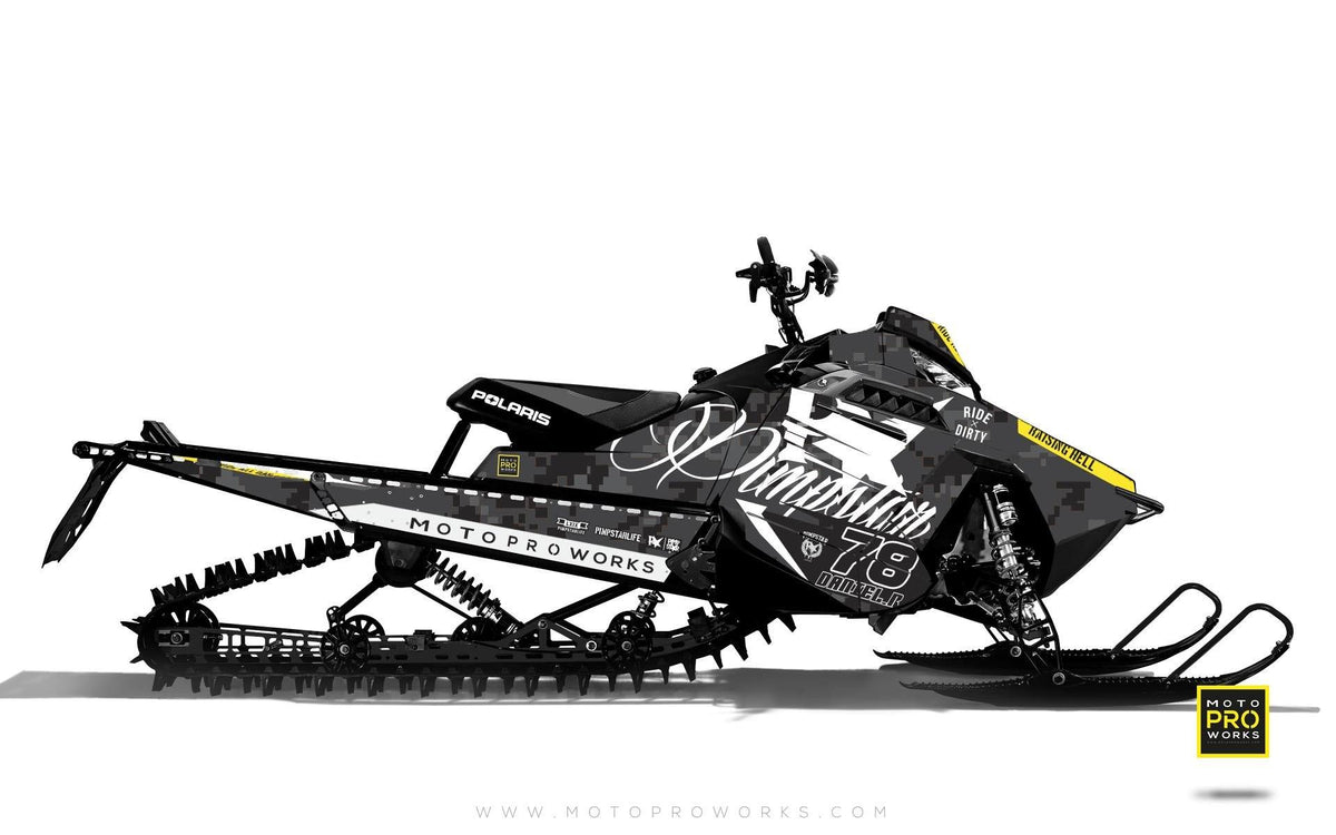 Polaris Graphics - &quot;Marpat&quot; (black) - MotoProWorks | Decals and Bike Graphic kit