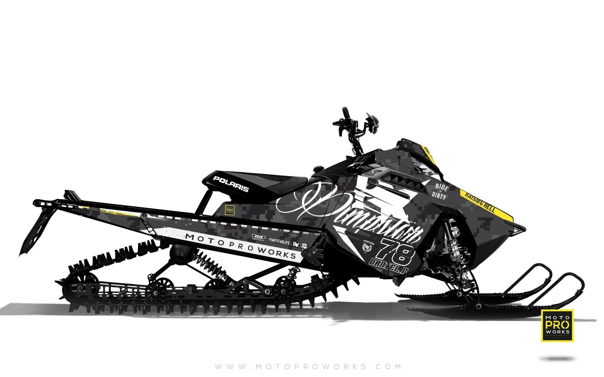 Polaris Graphics - "Marpat" (black) - MotoProWorks | Decals and Bike Graphic kit