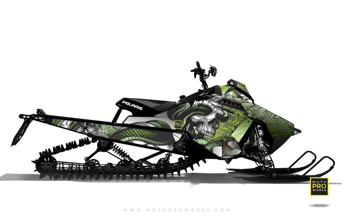 Polaris Graphics - &quot;Ssskully&quot; (venom) - MotoProWorks | Decals and Bike Graphic kit