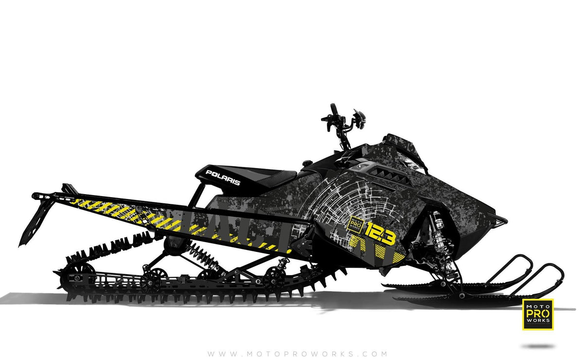 Polaris Graphics - &quot;Tactical&quot; (black) - MotoProWorks | Decals and Bike Graphic kit