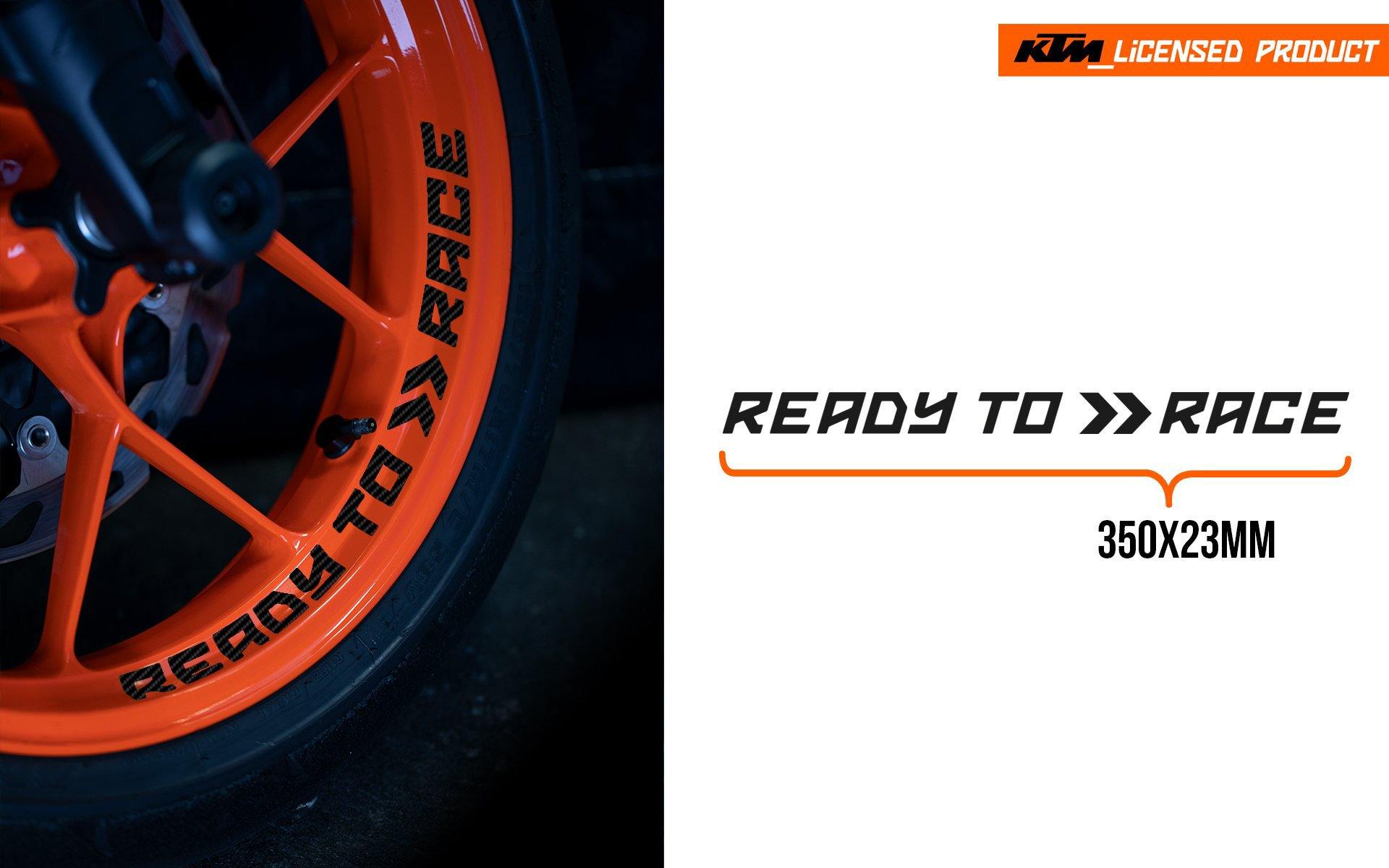 KTM Decals - "Ready To Race" - MotoProWorks | Decals and Bike Graphic kit