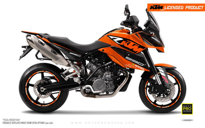 KTM 990 SMT GRAPHICS - "RR-Tech" (Orange) - MotoProWorks