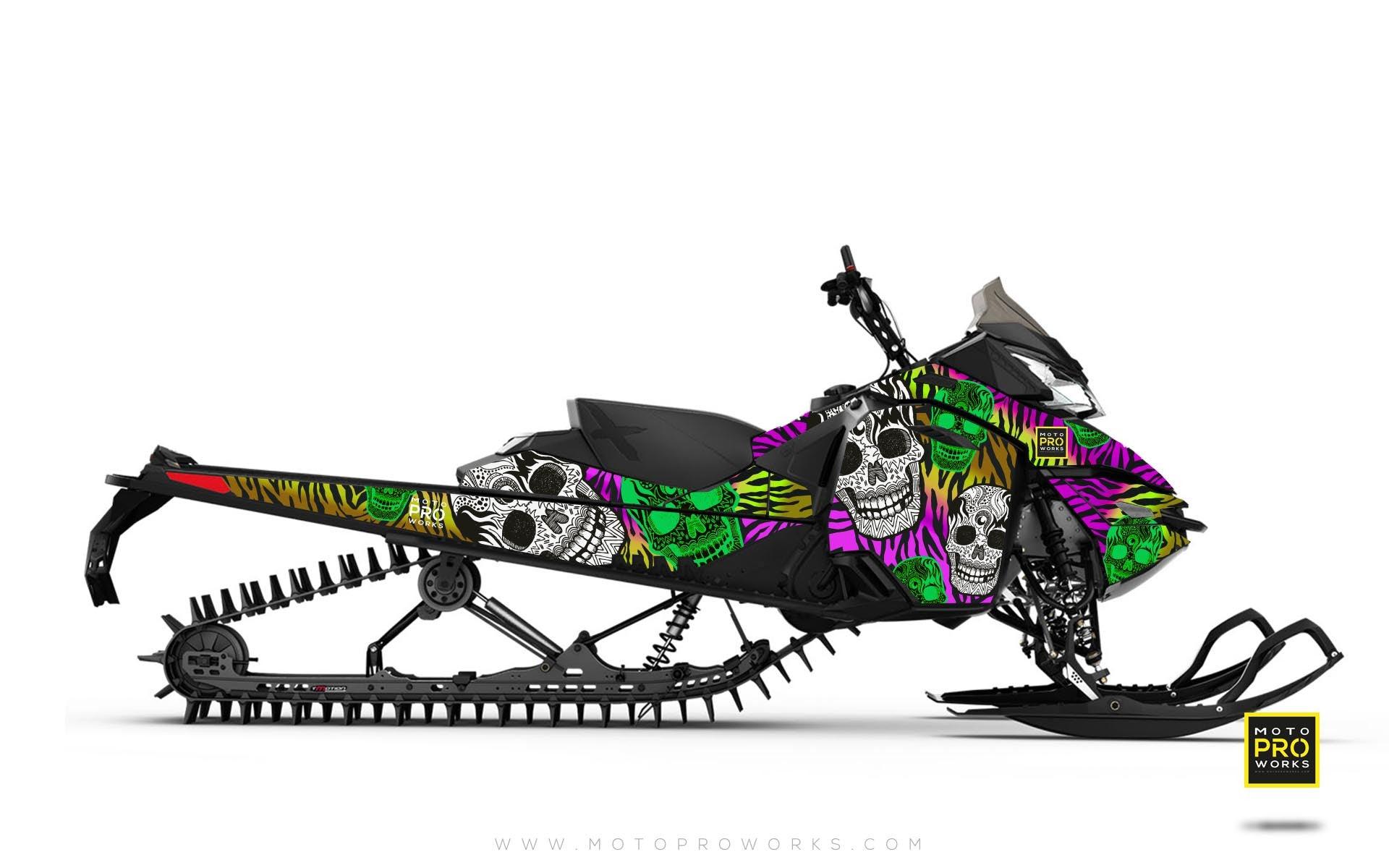 Ski-Doo Graphics - "Fiesta" (zink) - MotoProWorks | Decals and Bike Graphic kit
