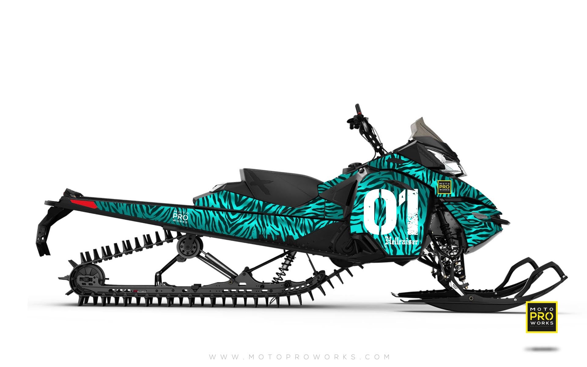 Ski-Doo Graphics - "Stripey" (mintu) - MotoProWorks | Decals and Bike Graphic kit