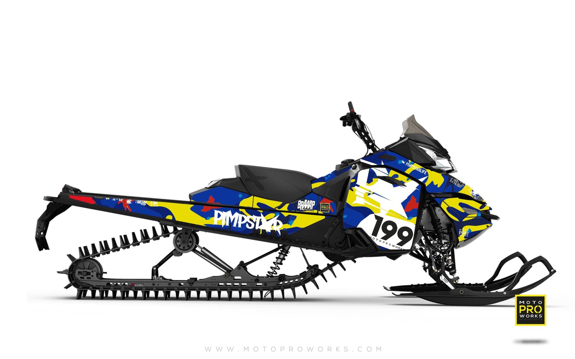 Ski-Doo Graphics - "Wildcamo" (jimmie) - MotoProWorks | Decals and Bike Graphic kit