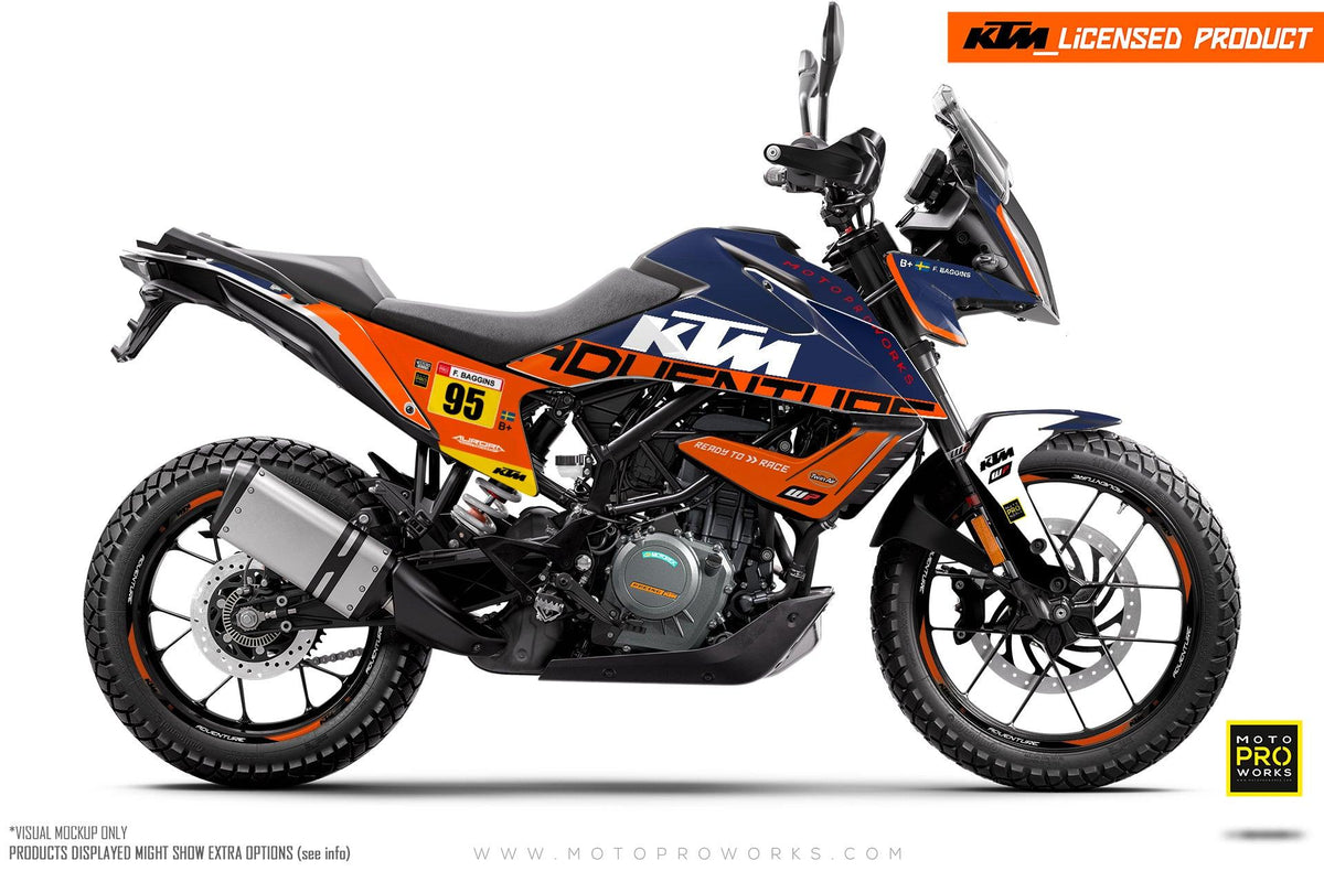 Adventure Modified KTM 390 Adventure GRAPHICS -
