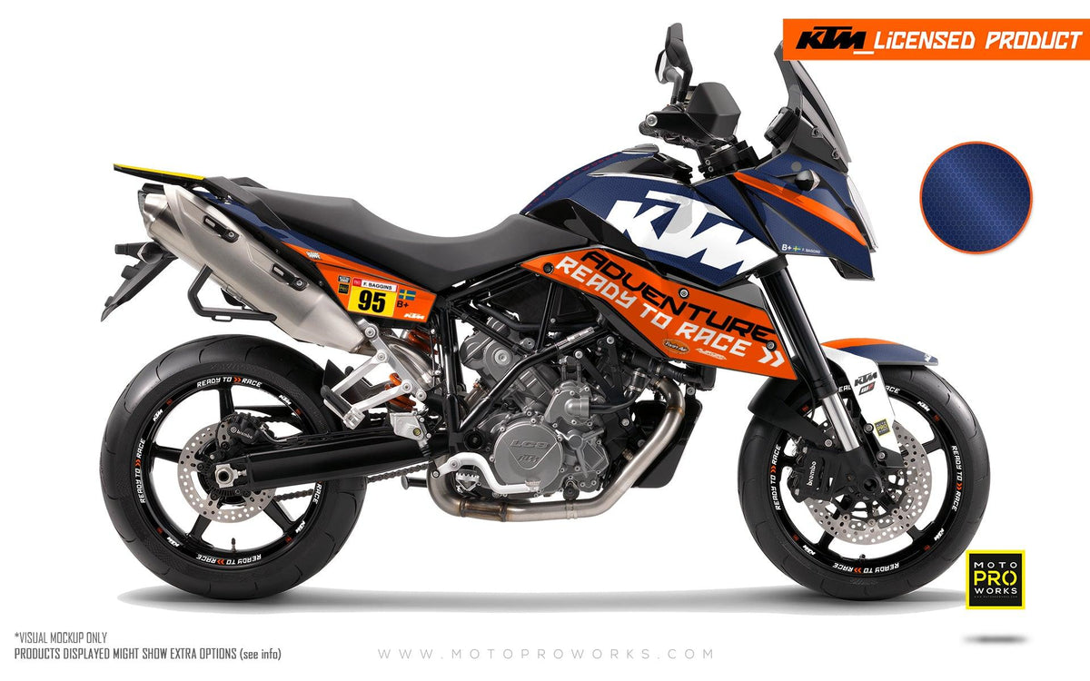 KTM 990 SMT GRAPHICS - &quot;Waypointer&quot; (Dawn/Honeycomb)
