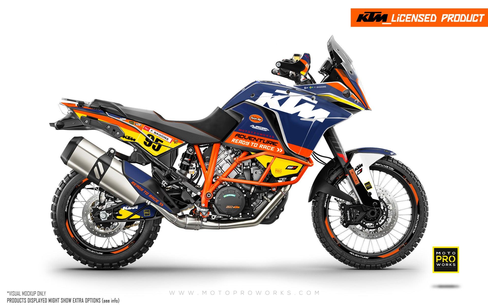 KTM 1050/1090/1190 Adventure GRAPHICS - "WAYPOINTER" (Dawn) - MotoProWorks